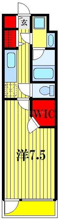 千葉県船橋市西船3(マンション)の賃貸物件の間取り