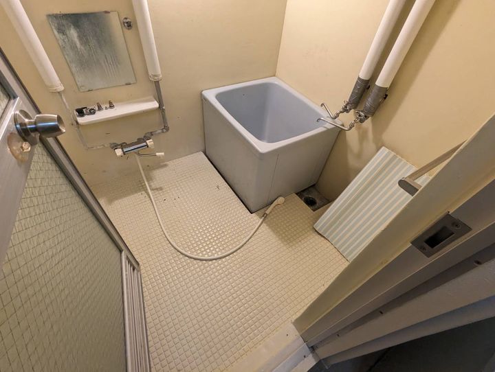 米町夕日館の風呂