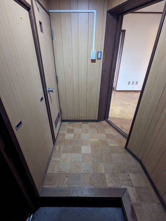 米町夕日館の玄関