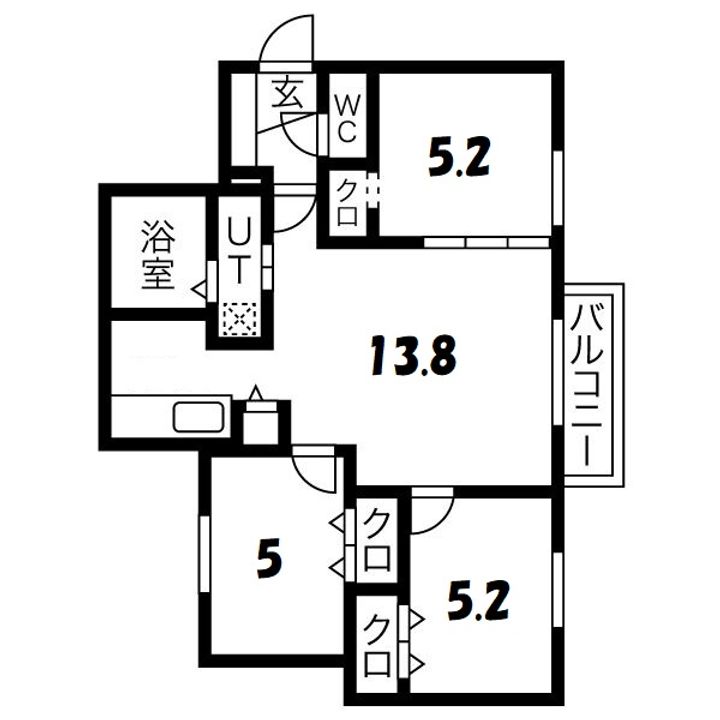 Artemisの間取り