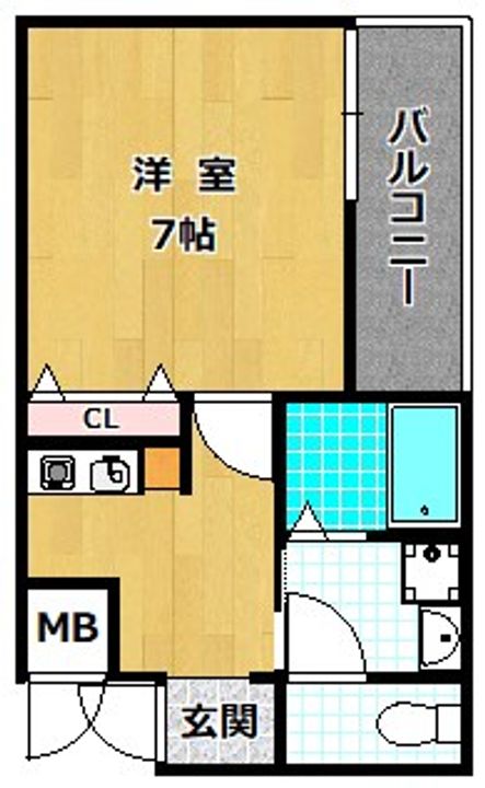ハーモニーライフ須山の間取り