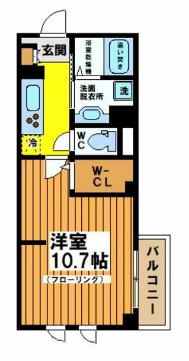 東京都世田谷区八幡山3(マンション)の賃貸物件の間取り