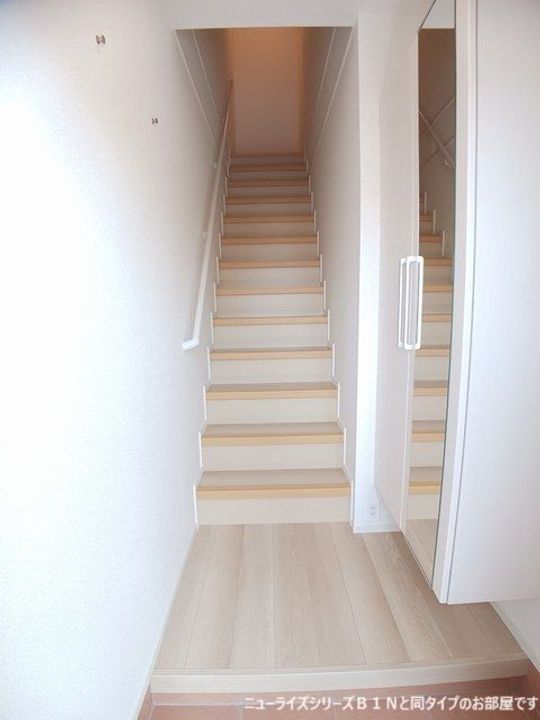 栃木県栃木市野中町(アパート)の賃貸物件の玄関