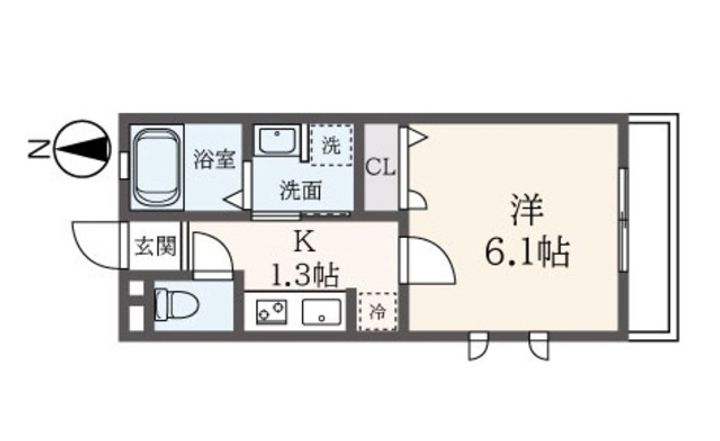 カーサ カメーリャの間取り