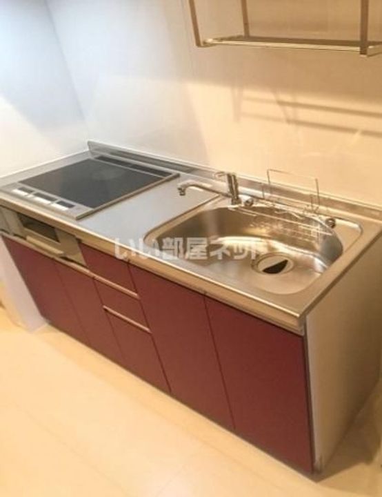 栃木県小山市城西1(アパート)の賃貸物件のキッチン