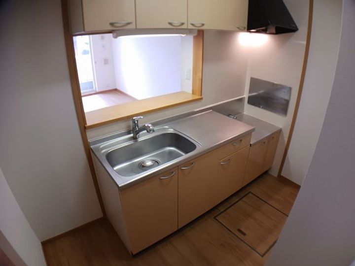 愛知県春日井市高山町2(アパート)の賃貸物件のキッチン