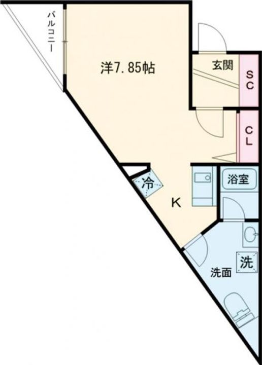 La Douceur赤塚の間取り