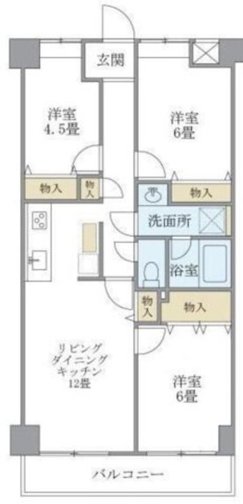 KDXレジデンス田園調布の間取り