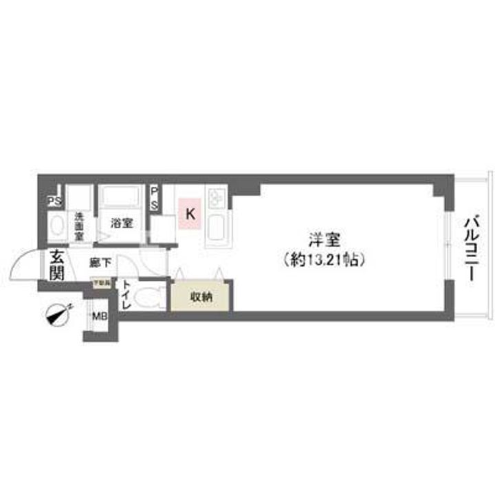 金太郎ヒルズVIIIの間取り