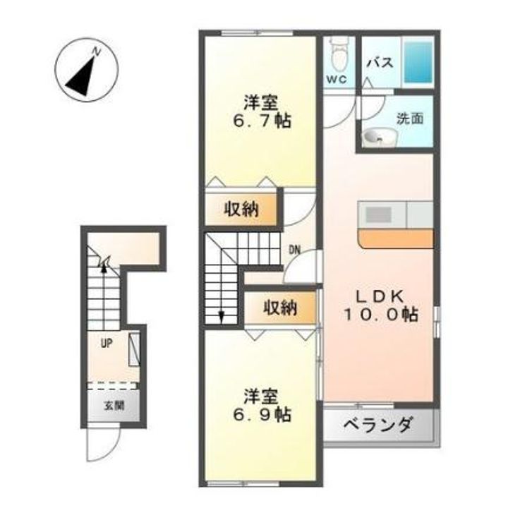 サフィニアの間取り