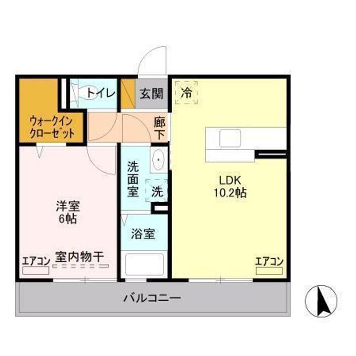 メゾンあこの間取り