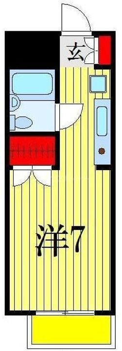 千葉県船橋市西船3(マンション)の賃貸物件の間取り