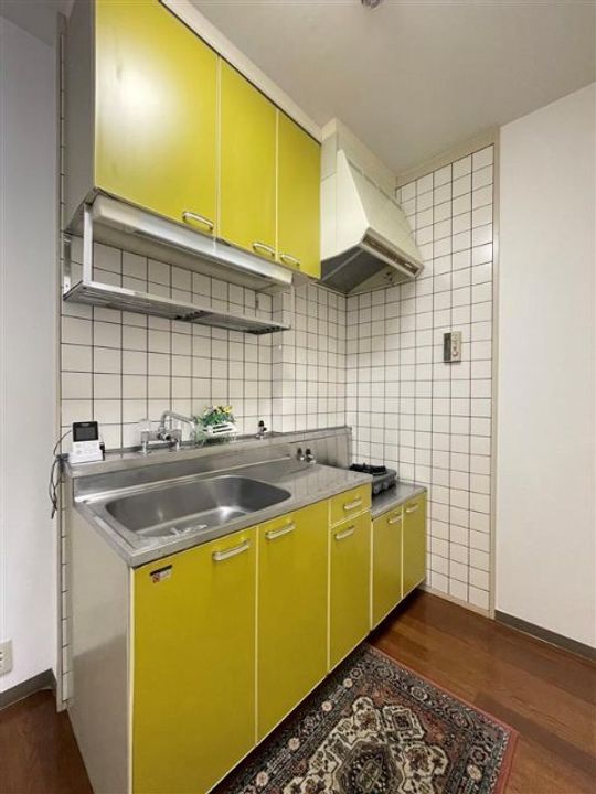 メゾンブランシュ1号館のキッチン