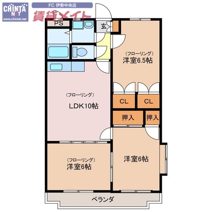 ジュニマールの間取り