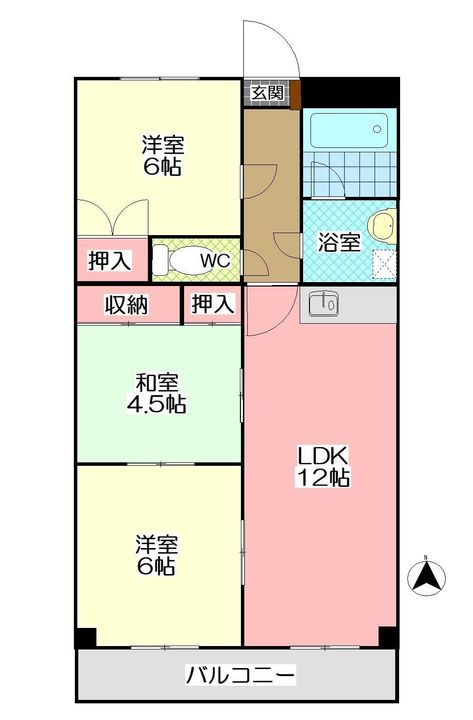 フォレスト7の間取り