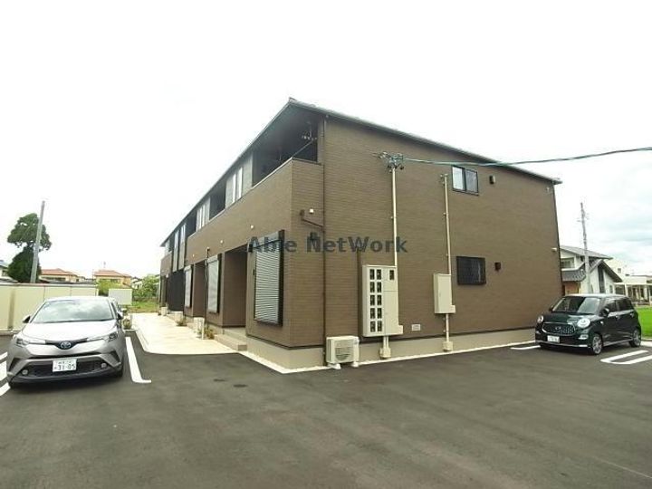 岐阜県羽島郡笠松町長池(アパート)の賃貸物件の外観