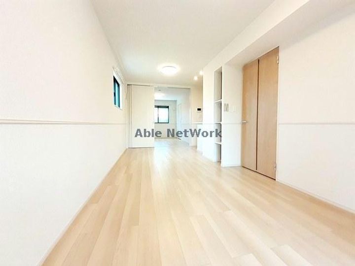 岐阜県羽島郡笠松町長池(アパート)の賃貸物件の居間