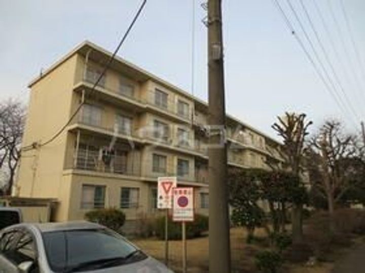 長津田団地の外観