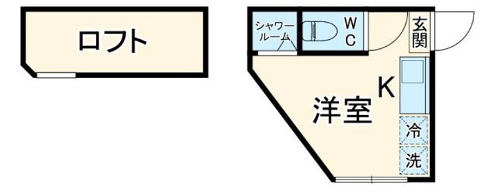 フォレスタ上平間の間取り