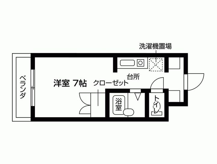 リバーサイド新大阪の間取り