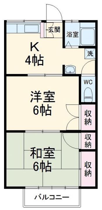 フォレット南の間取り