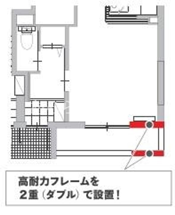 静岡県浜松市中央区白羽町(アパート)の賃貸物件の内装