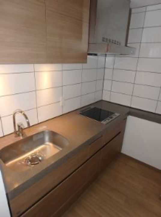 東京都港区麻布十番1(マンション)の賃貸物件のキッチン