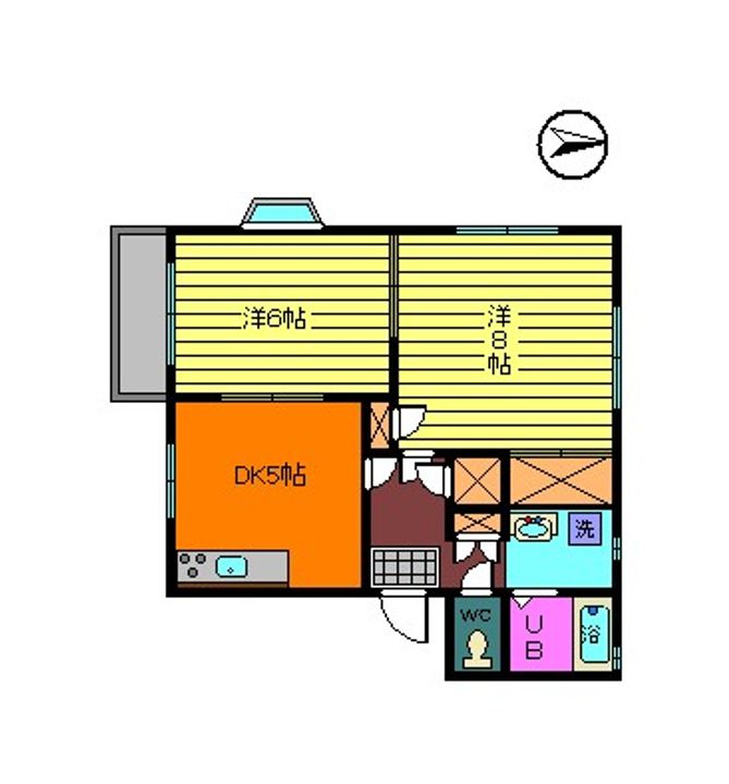 ユウハウスの間取り