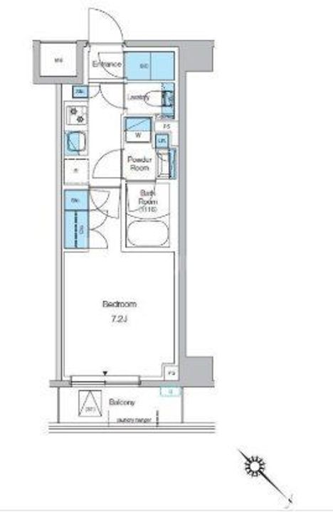 プレディアコート西葛西の間取り