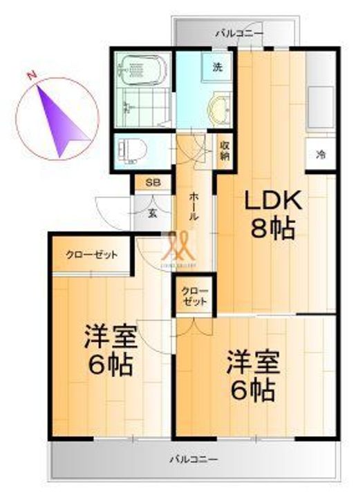 Orchid Hills IIの間取り