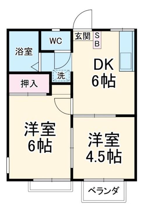 エステートピア鎌倉の間取り