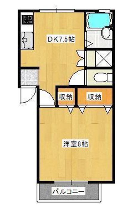 クリエイト木更津第3の間取り