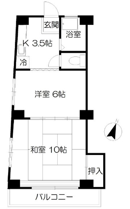 立町第三ビルの間取り