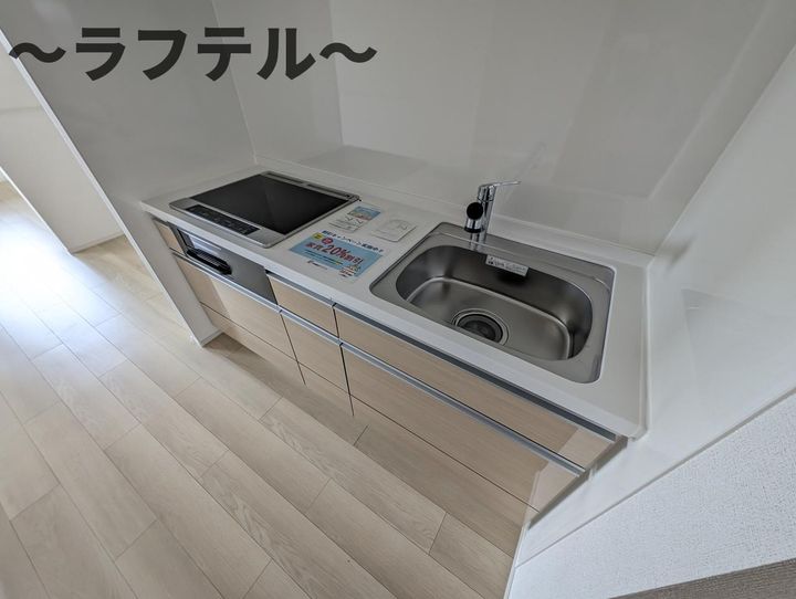 埼玉県所沢市青葉台(アパート)の賃貸物件のキッチン