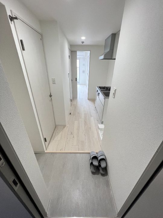 大阪府東大阪市足代北1(マンション)の賃貸物件の玄関