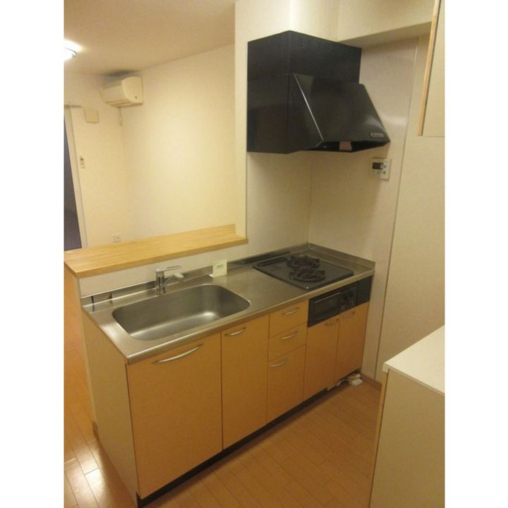 高知県高知市桜井町1(アパート)の賃貸物件のキッチン