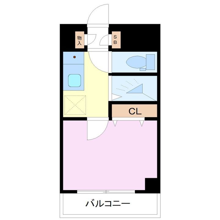 神奈川県横浜市中区石川町1(マンション)の賃貸物件の間取り