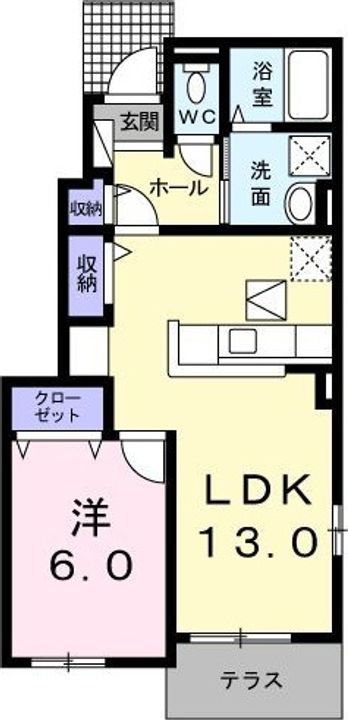 メゾン・シャーンス Iの間取り