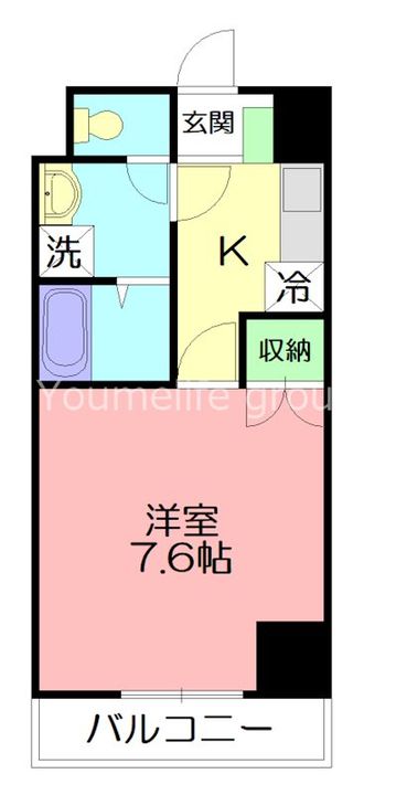 ゆたかビルIIの間取り
