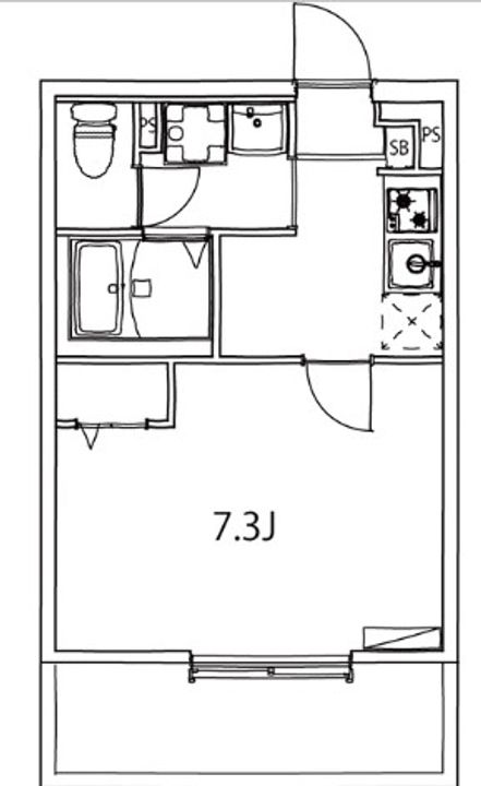 ヴァンベール小机の間取り