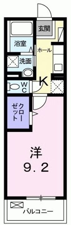 埼玉県八潮市大瀬5(マンション)の賃貸物件の間取り