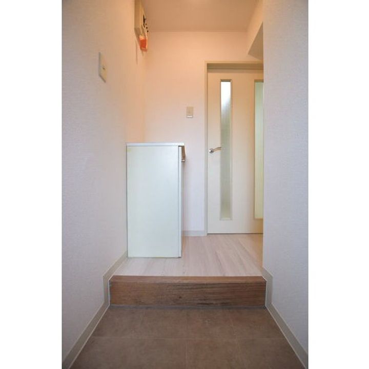 パークアベニュー札幌の玄関