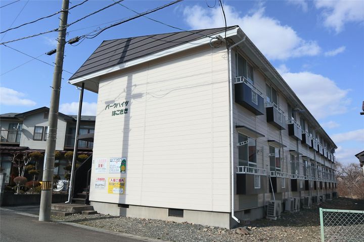 パークハイツはこざき Iの外観