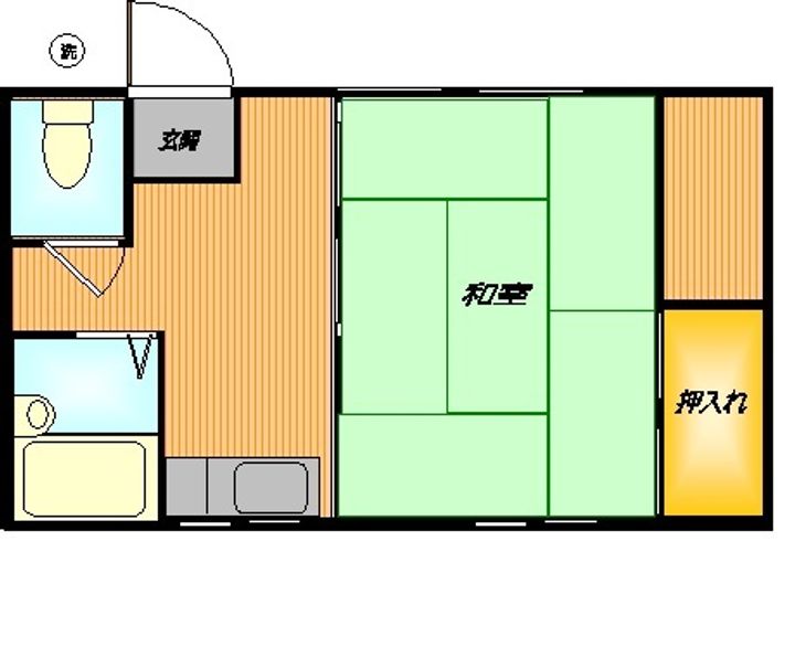 ときわハイツの間取り