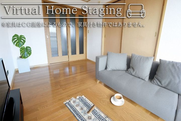 ピュアハイツの居間