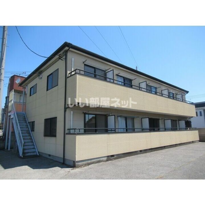 栃木県宇都宮市東峰町(アパート)の賃貸物件の外観