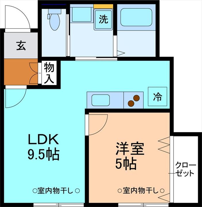Lignora 田尻町(リグノーラ タノシリマチ)の間取り
