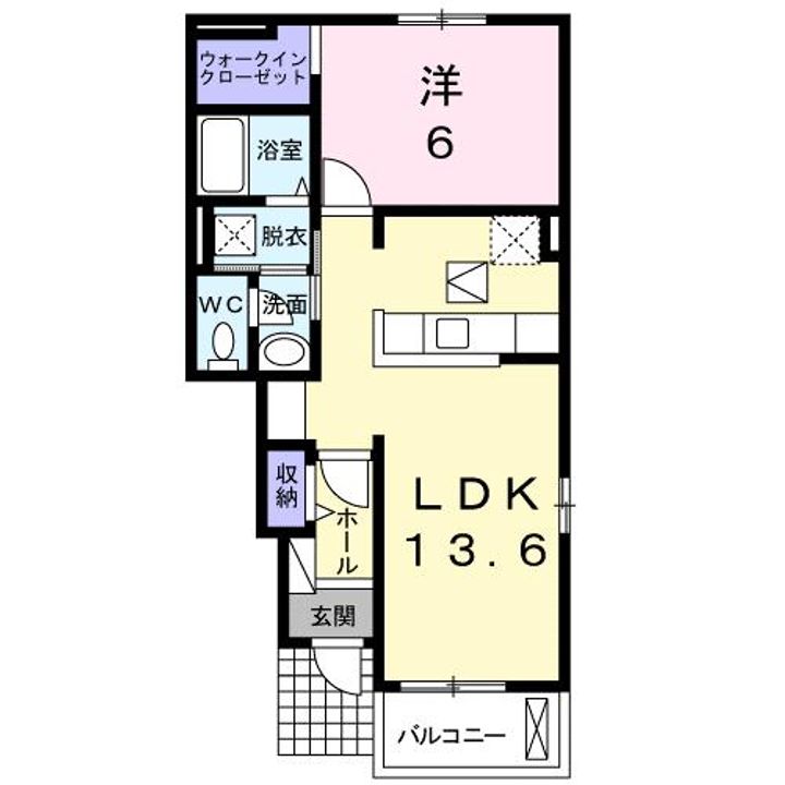 サーフサイドの間取り