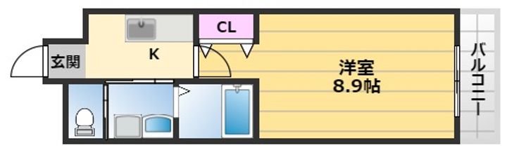 フォレストインサイド5の間取り