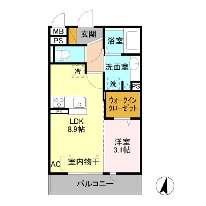フォンテーヌの間取り